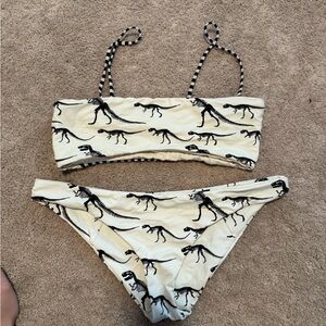 Boys + Arrows Dinosaur Skeleton Bikini
